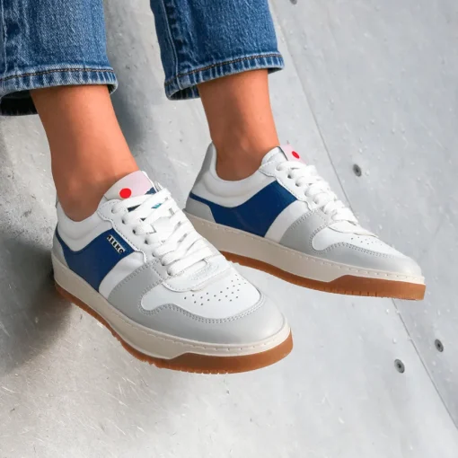 Baskets vegans Kiboko blue