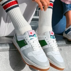 Baskets vegans Kiboko green