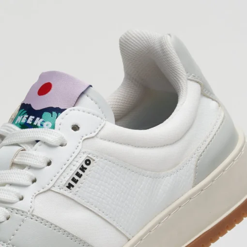 Baskets vegans Kiboko white