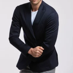 Blazer confort Gianni rayures craie