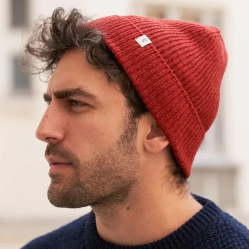 Bonnet laine recyclée Made in France