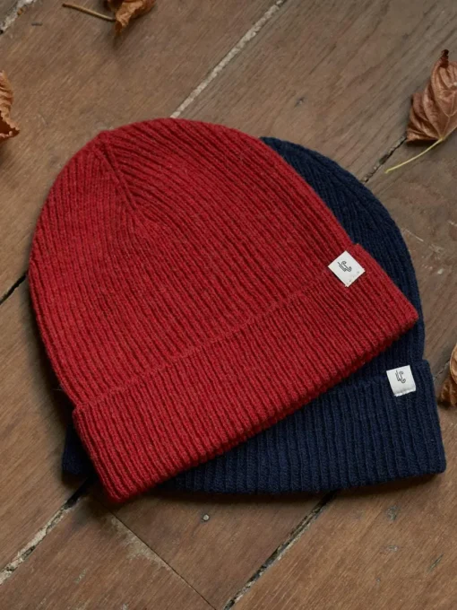 Bonnet laine recyclée Made in France