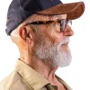 Casquette pima Black Gamuza