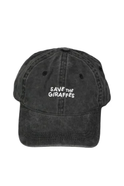 Casquette "Save the giraffes" Noire