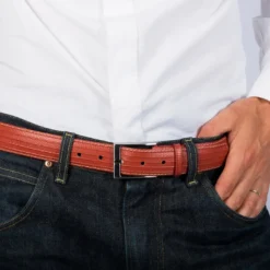 Ceinture Adam brique