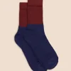 Chaussettes bicolores