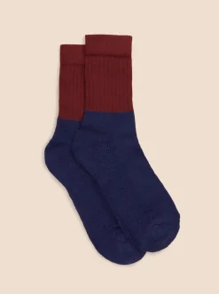 Chaussettes bicolores
