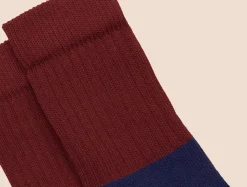 Chaussettes bicolores