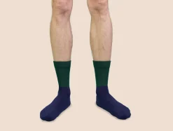Chaussettes bicolores
