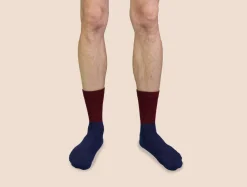 Chaussettes bicolores