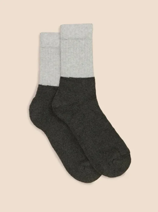 Chaussettes bicolores