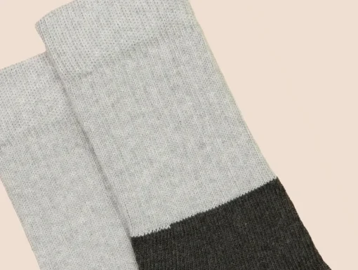 Chaussettes bicolores