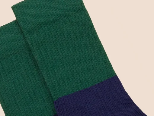Chaussettes bicolores