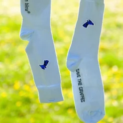 Chaussettes bleu ciel