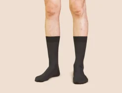 Chaussettes côtelées fil d'Écosse