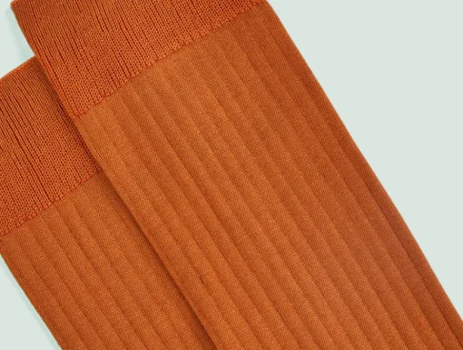 Chaussettes côtelées fil d'Écosse