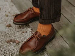 Chaussettes côtelées fil d'Écosse
