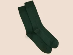 Chaussettes côtelées fil d'Écosse