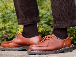 Chaussettes côtelées fil d'Écosse
