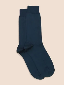 Chaussettes côtelées fil d'Écosse