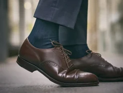 Chaussettes côtelées fil d'Écosse