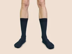 Chaussettes côtelées fil d'Écosse