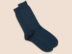 Chaussettes côtelées fil d'Écosse