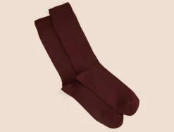 Chaussettes côtelées fil d'Écosse
