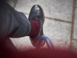 Chaussettes côtelées fil d'Écosse