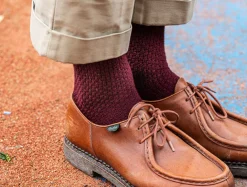 Chaussettes gaufrées