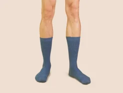 Chaussettes gaufrées