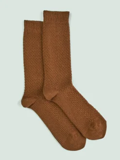 Chaussettes gaufrées
