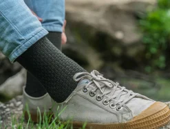 Chaussettes gaufrées