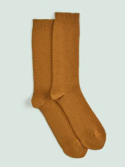 Chaussettes gaufrées