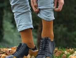Chaussettes gaufrées