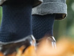 Chaussettes gaufrées