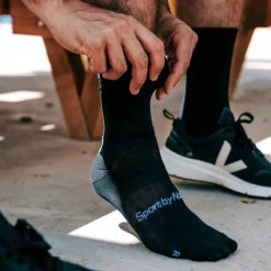 Chaussettes running/cycling noires