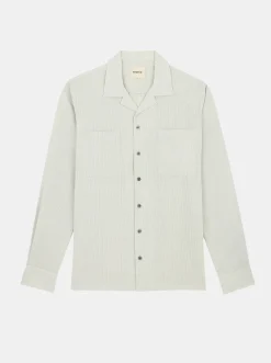 Chemise Barry Cream stripes