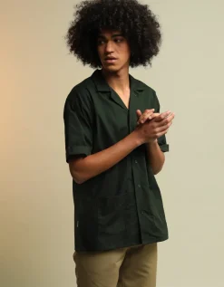 Chemise Cuba pima upcyclé