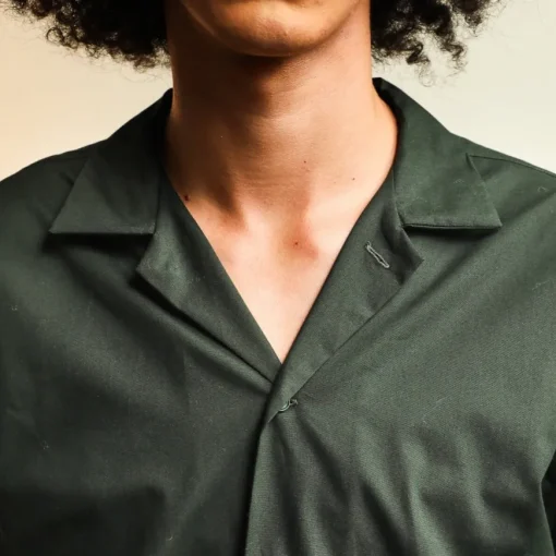 Chemise Cuba pima upcyclé