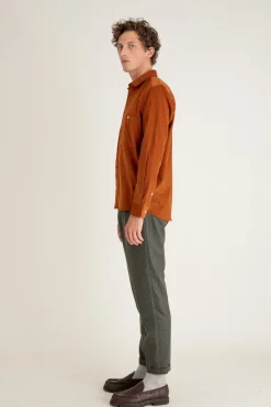 Chemise Curtis Caramel