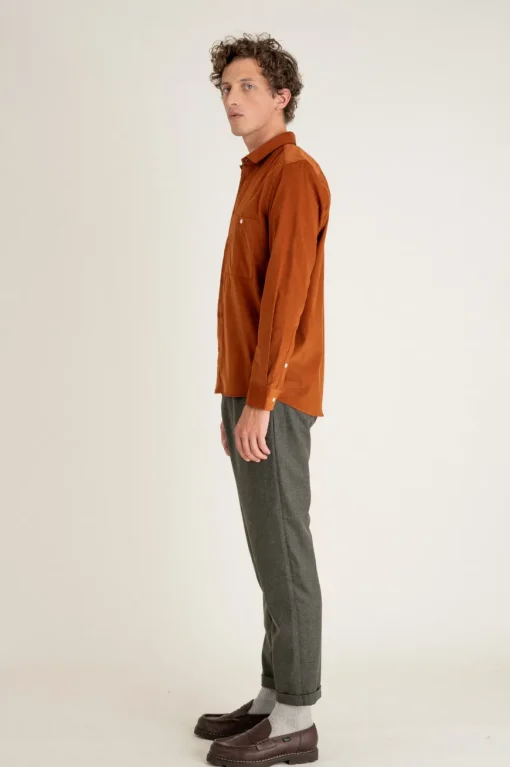 Chemise Curtis Caramel