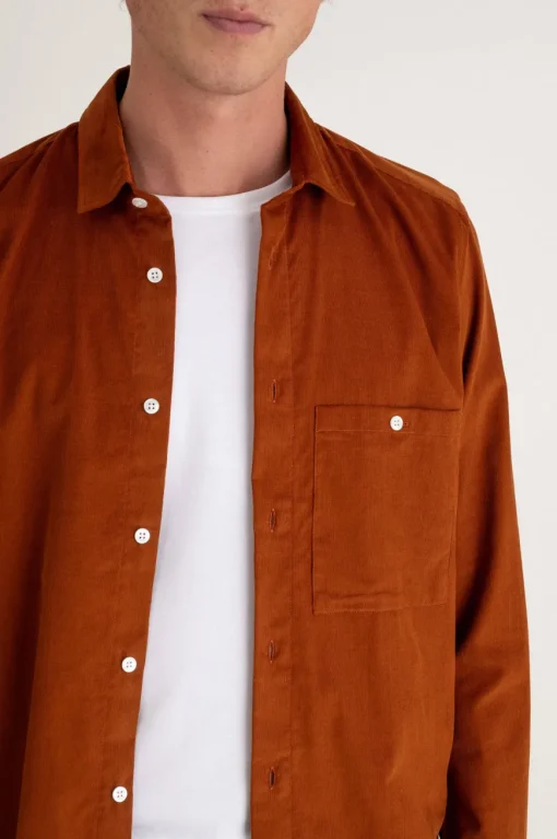 Chemise Curtis Caramel