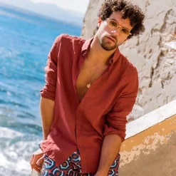 Chemise en lin Beachwear