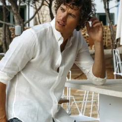 Chemise en lin Beachwear