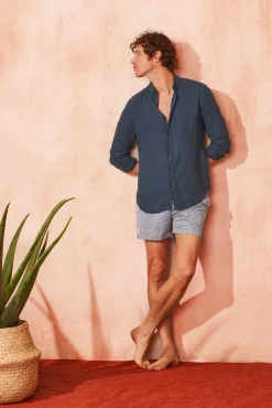 Chemise en lin Beachwear