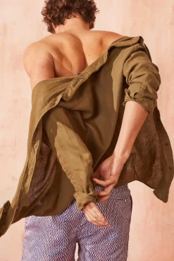 Chemise en lin Beachwear