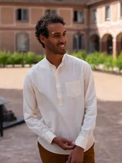 Chemise Gabriel Selvedge écru