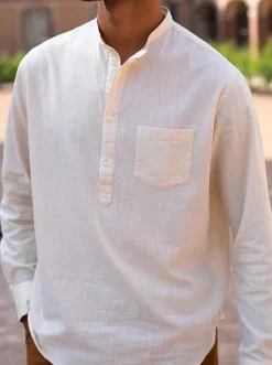 Chemise Gabriel Selvedge écru