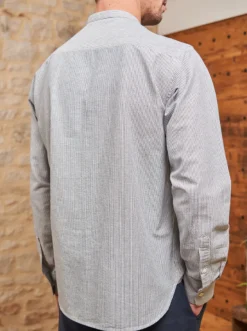 Chemise Gabriel Selvedge rayé bleu
